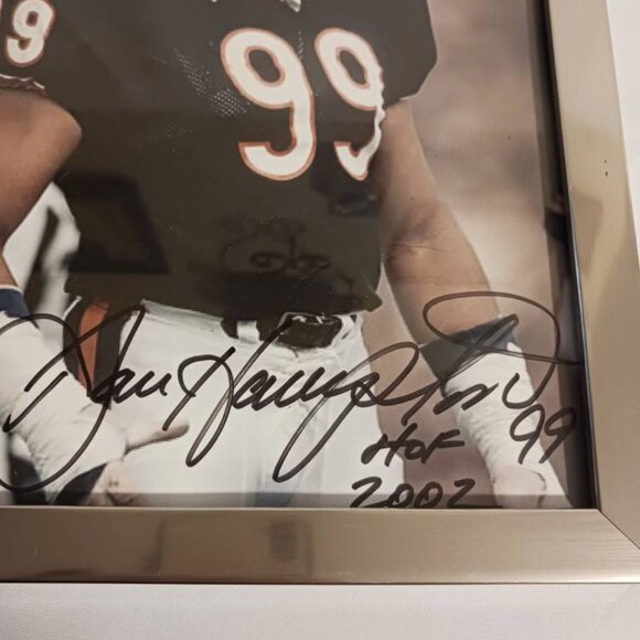 Autographed Framed Photo of Dan Hampton - Picture 4 of 10